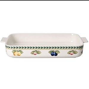 COPY - Villeroy & Boch French Garden Rectangular Baking Dish, 13.25 x 9.5 in